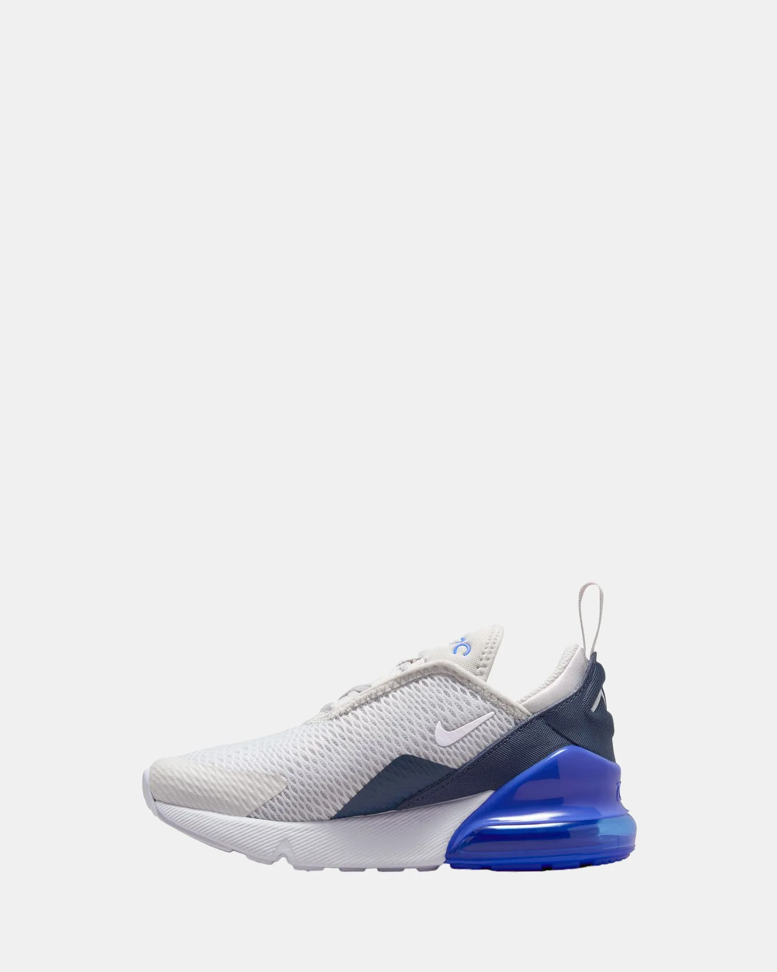Air Max 270 Pre School Vast Grey/White/Hyper Royal Asics Japan Pro Shoe