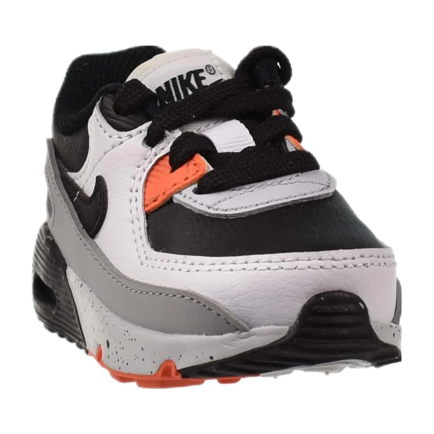 Air Max 90 (TD) Toddler Shoes White-Turf Orange Speckled Asics Shoes For Supinators