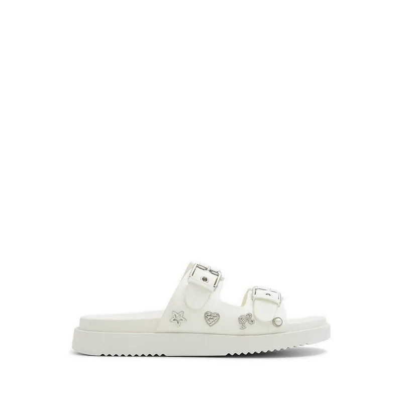 ALDO X Barbie Barbiedream Slip Ons - White Camper Slip Ons