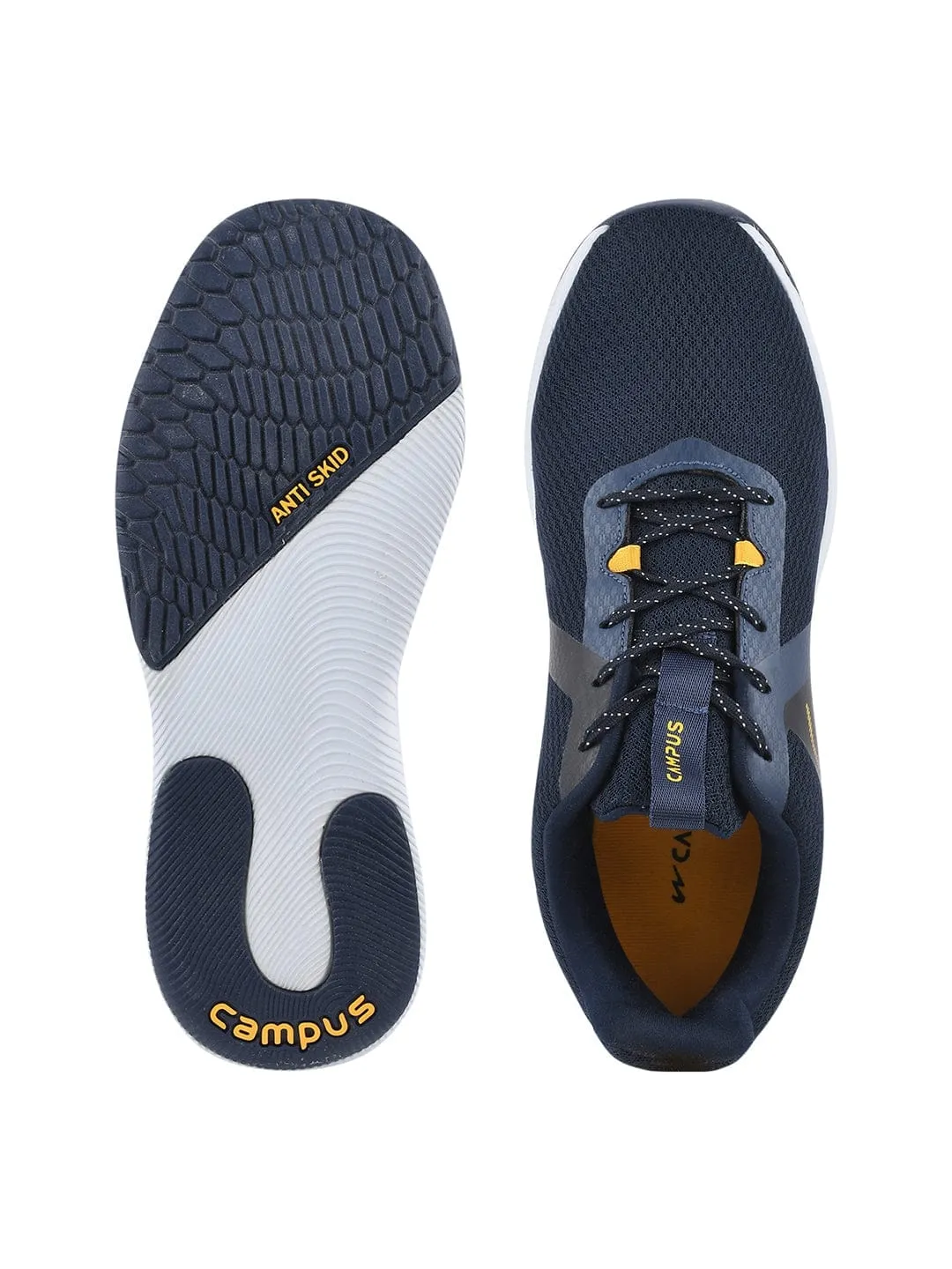 ALGERIA Blue Men's Running Shoes Best Tennis Shoes For Running