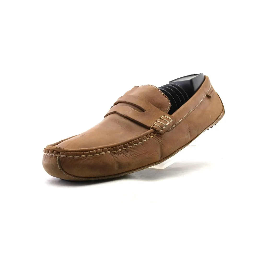 COLE HAAN GRANT CANOE PENNY Mule Loafers With Fur