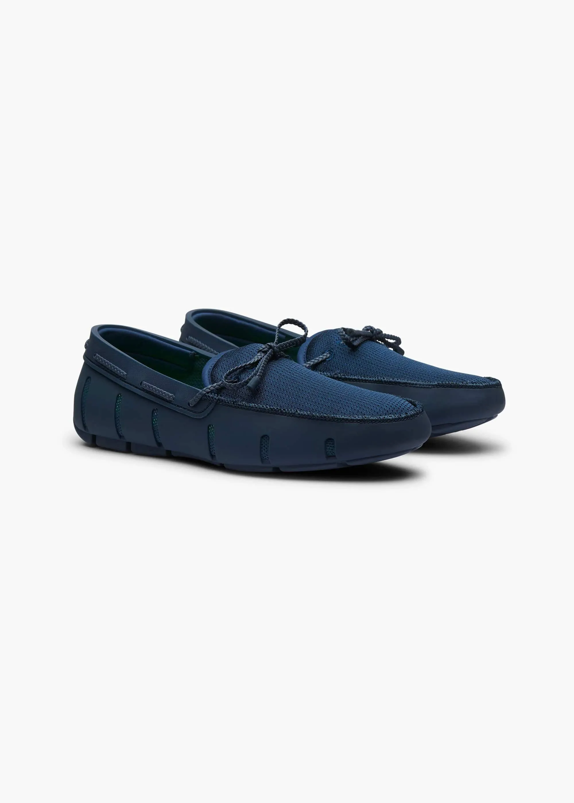 SWIMS Men's Casual, Comfortable, Stylish Braided Lace Loafers Outfits With Loafers