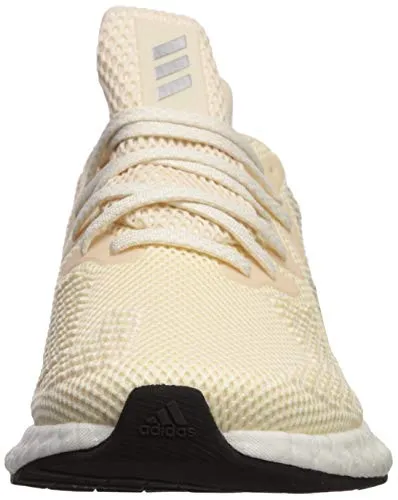 adidas Women's Alphaboost Running Shoe, Ecru Tint/Silver Metallic/Glow Orange, 9.5 M US Adidas Lego Shoe