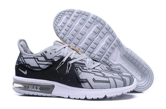 Running Shoes Coupon N A M Sequent Wolf Grey White Men's Running Shoes Sneakers