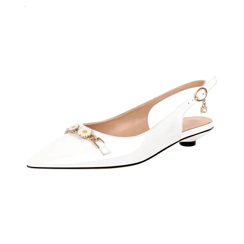 Ankle Strap Sandals Leather Moccasin Slippers