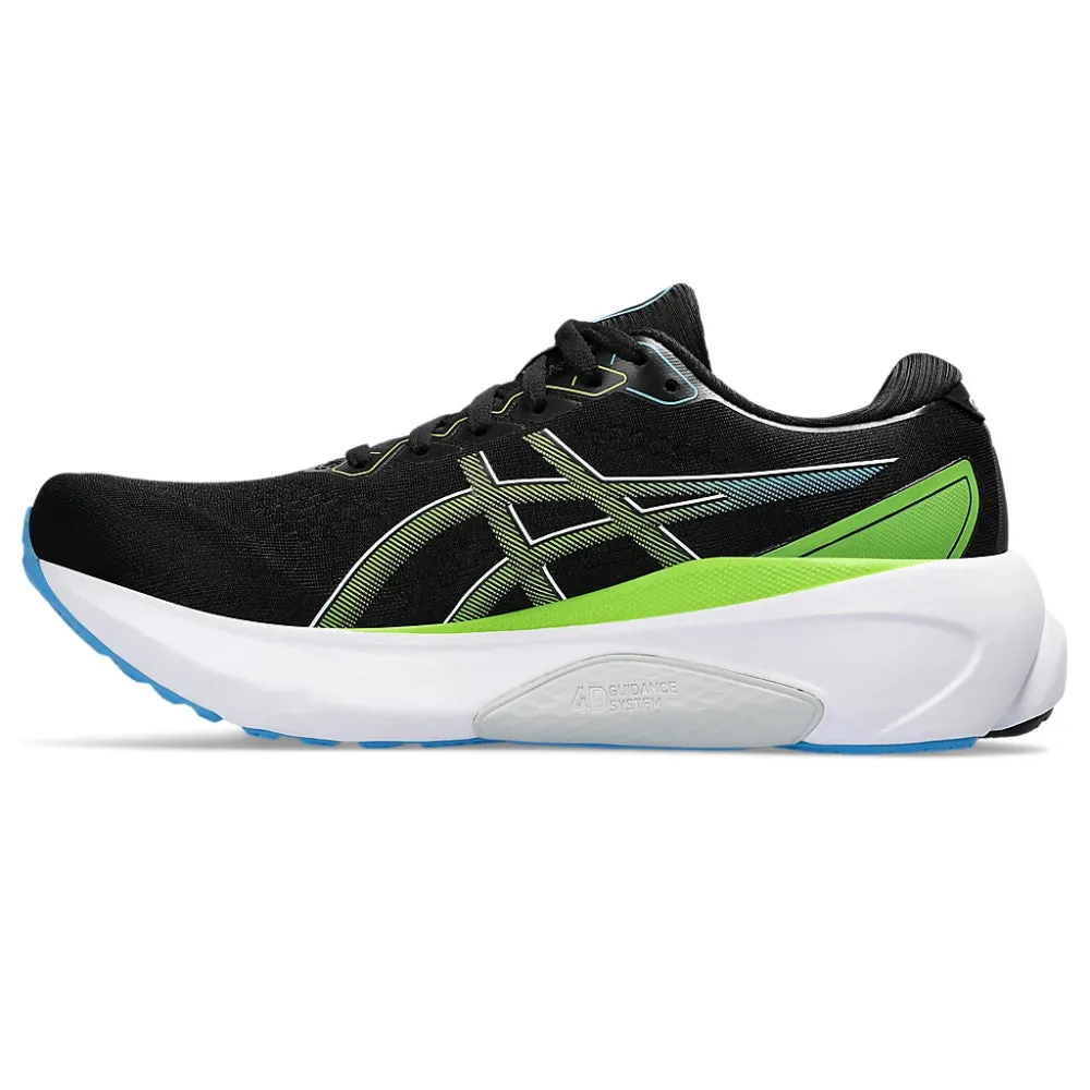 ASICS Men's Gel-Kayano 30 Running Shoe (Black/Electric Lime) Asics Gel Flux 4 Running Shoes