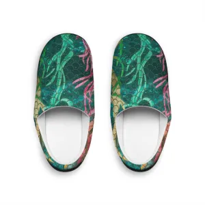 Women's Indoor Slippers - Mermaid Scale Net Miata Slippers