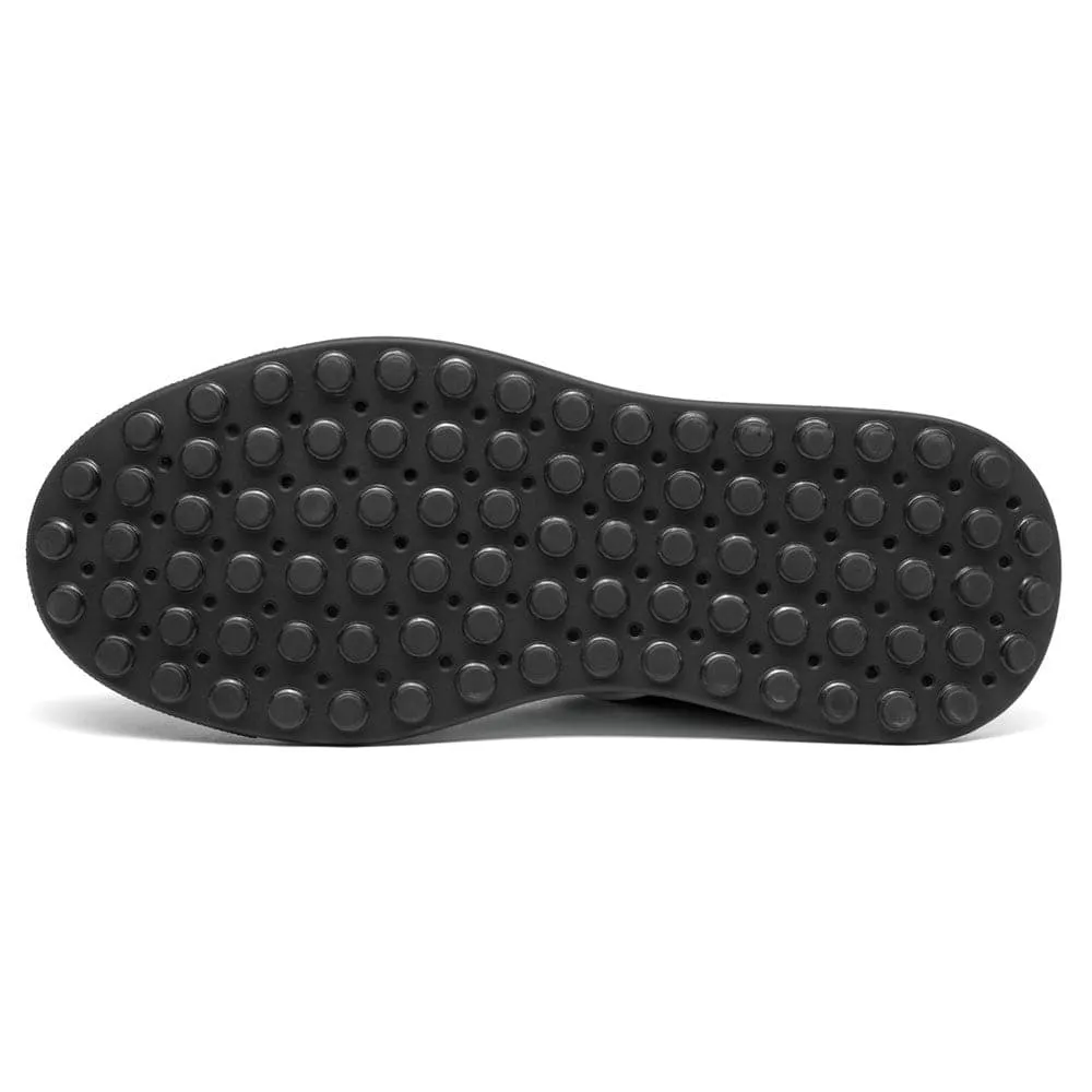 7CM / 2.76 Inches CMR CHAMARIPA Black Leather Sneakers - Boost Your Height with 2.76 Inches - Stylish Casual Elevator Shoes for Men Best Sneakers For Cross Country