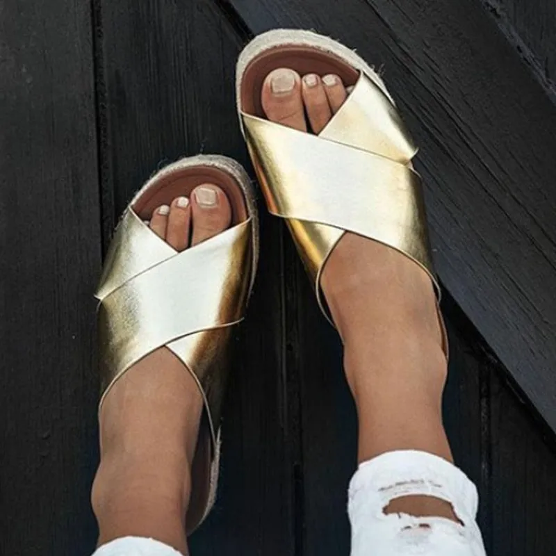 Heydude Flip Flops Sexy Leopard Sandals Summer Women Slippers Open Toe Platform Casual Shoes Ladies Outdoor Beach Flip Flops Female Slides