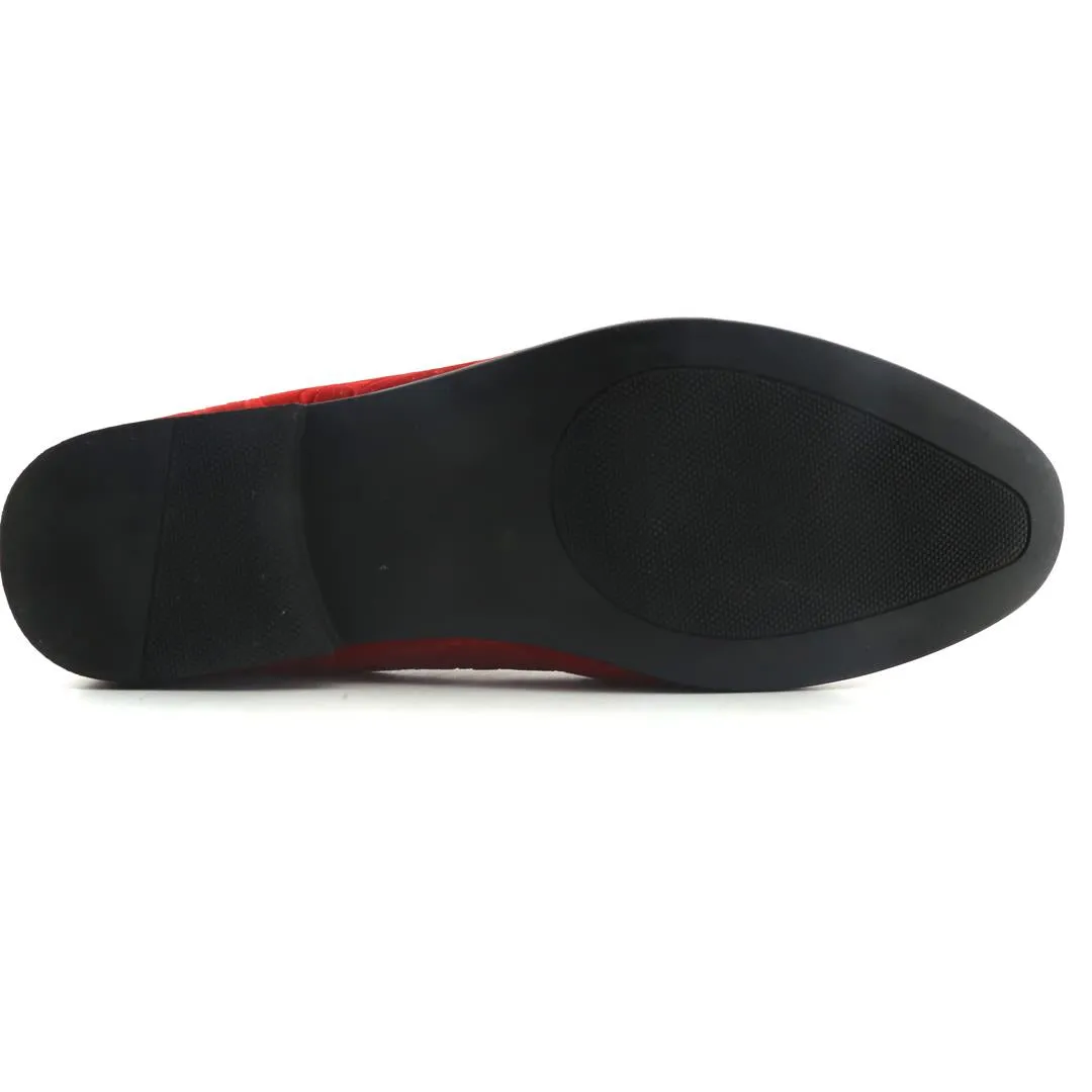 AMALI BRYANT Patent Leather Tuxedo Loafers