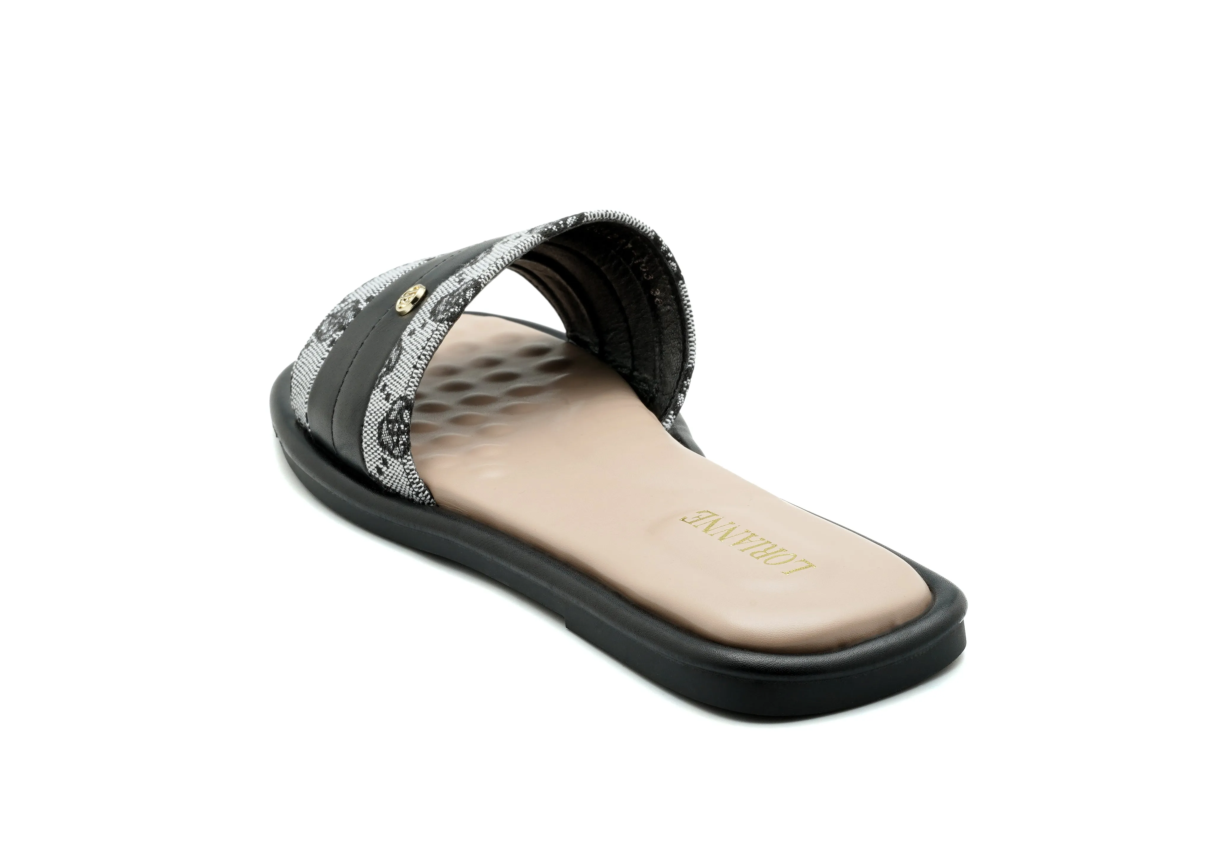 Metallic Sandals Heels Amelia Women Flat Shoes - 103