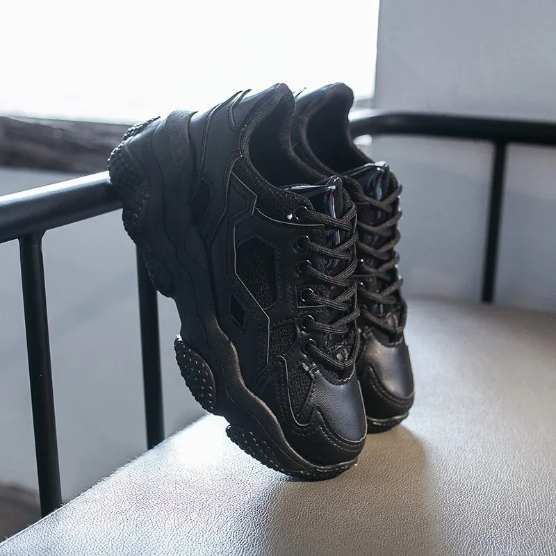 Amozae 2024 Women Fashion Sneakers Platform Chunky Lace Up Casual Shoes Brand Beige Old Dad Shoes Woman Black Vulcanized Shoes 6cm High Gel-1130 Sneakers