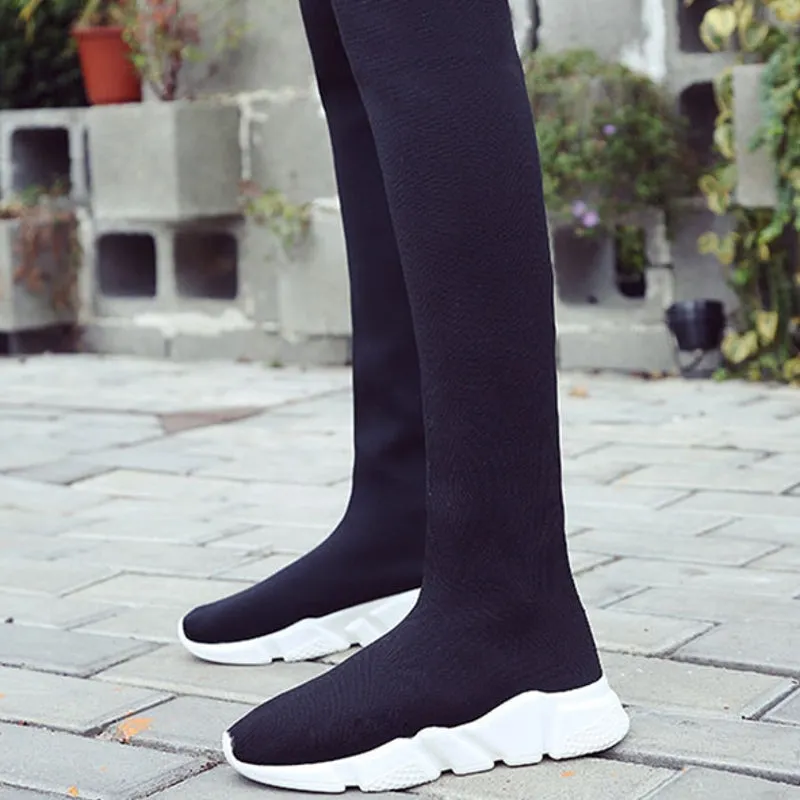 Ankle Boot Women Margiela Paint Sneakers