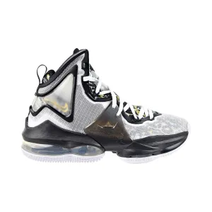 Nike Lebron 19 SE (GS) Big Kids' Shoes White-Metallic Gold-Black Asic Tennis Court Shoes