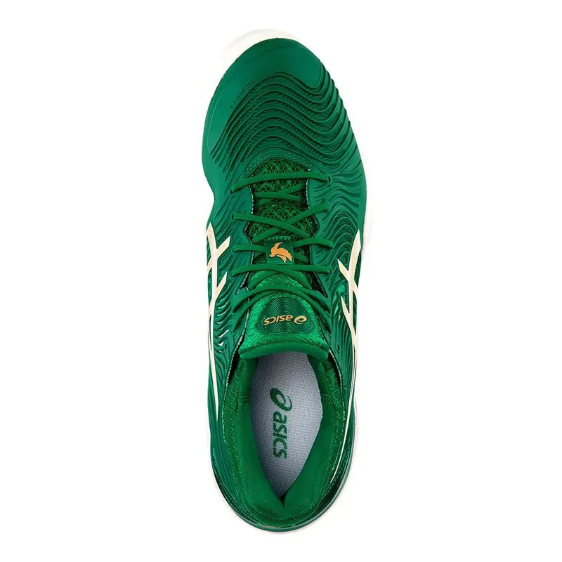 Asics Gel Court FF 2 Novak (Kale/White) Best Asics Lightweight Running Shoes