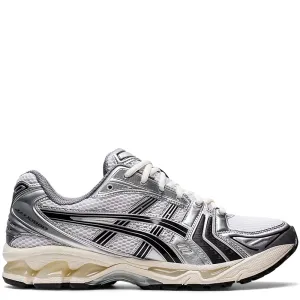 ASICS Gel-Kayano 14 JJJJound Silver Black Asic Wrestling Shoes