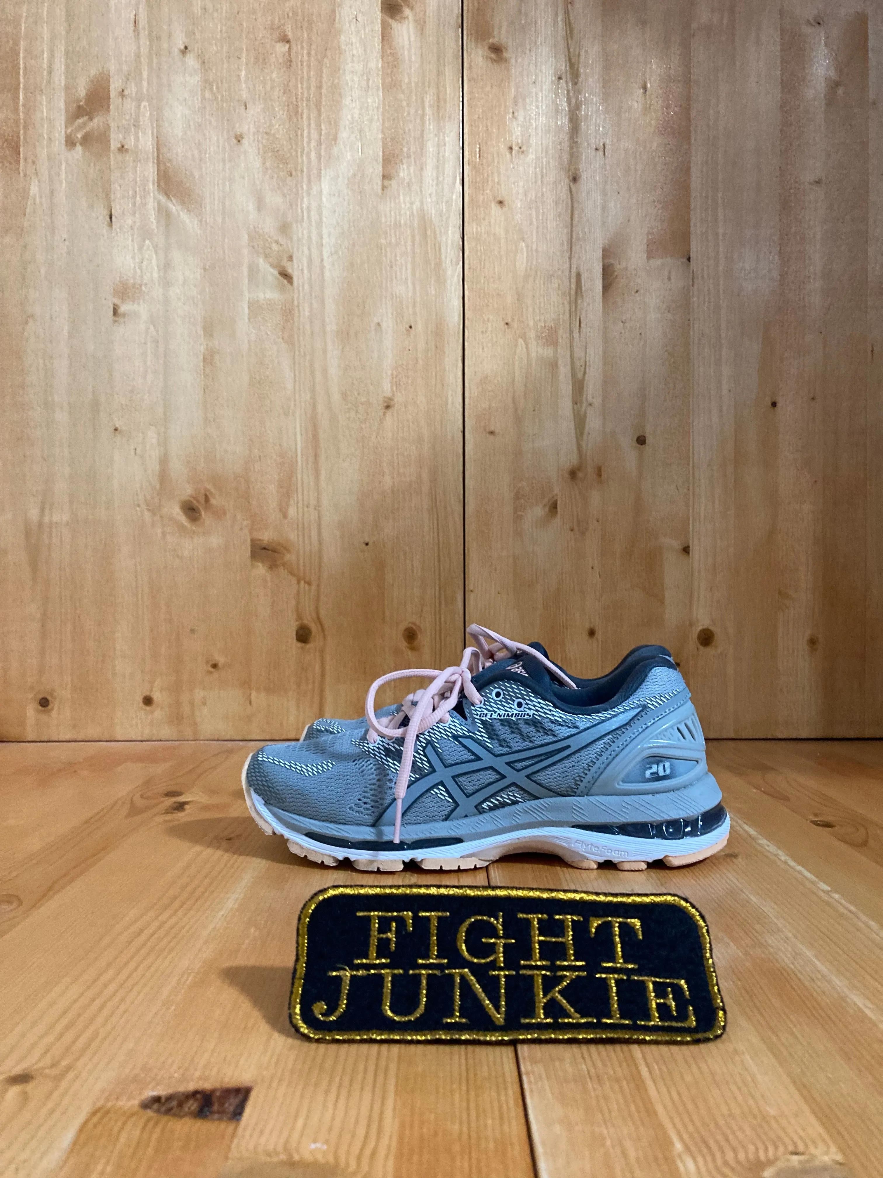 Asics Aesthetic Shoes ASICS GEL NIMBUS 20 Women Size 5.5 Running Training Shoes Sneakers Gray T850N