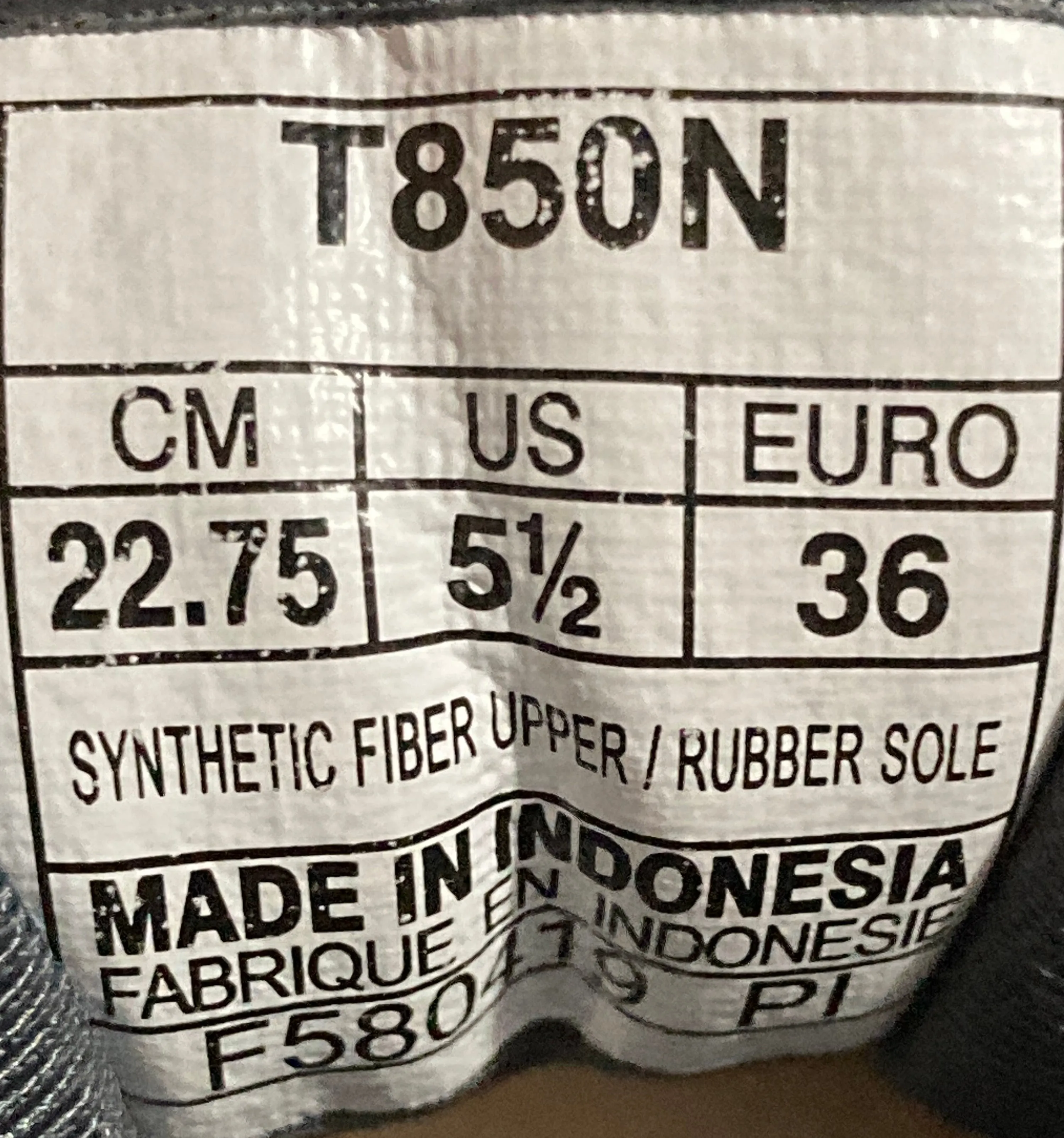 Asics Shoes Platform ASICS GEL NIMBUS 20 Women Size 5.5 Running Training Shoes Sneakers Gray T850N