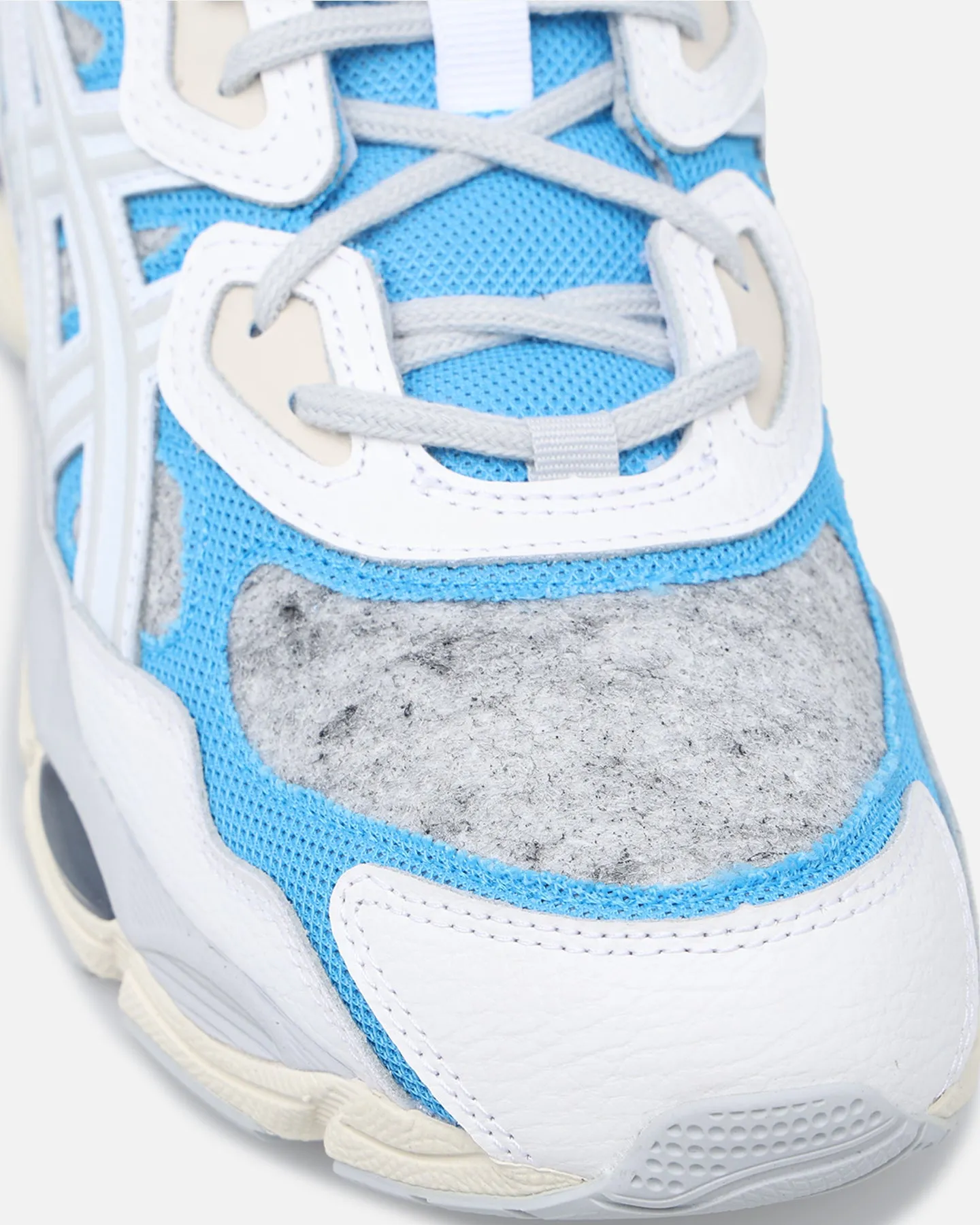 Asics GEL-NYC White/Dolphin Blue Asic Shoes Amazon