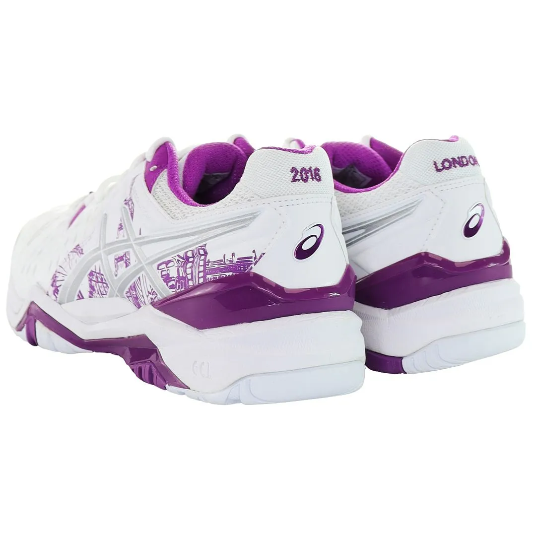 Asics Gel-Resolution 6 Womens White Tennis Trainers Asics Gel Kayano Similar Shoes