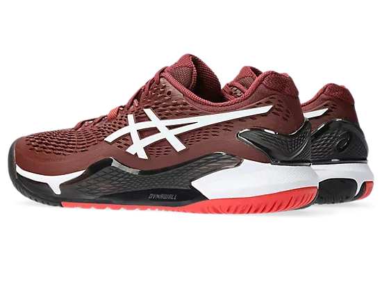 Asics Patriot 13 Running Shoes Asics Gel Resolution 9 (Antique Red/White)
