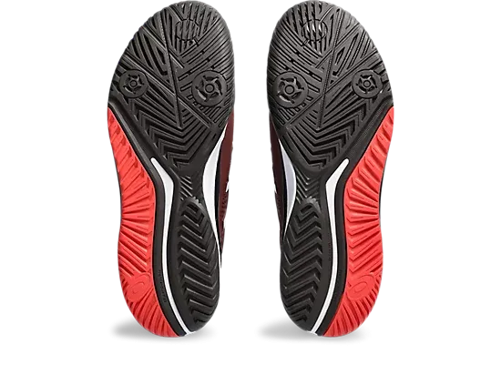 Asics Gel Resolution 9 (Antique Red/White) Asics Japan Pro Skate Shoes