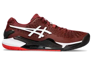 Asics Gel Resolution 9 (Antique Red/White) Asics Gel-contend Running Shoes
