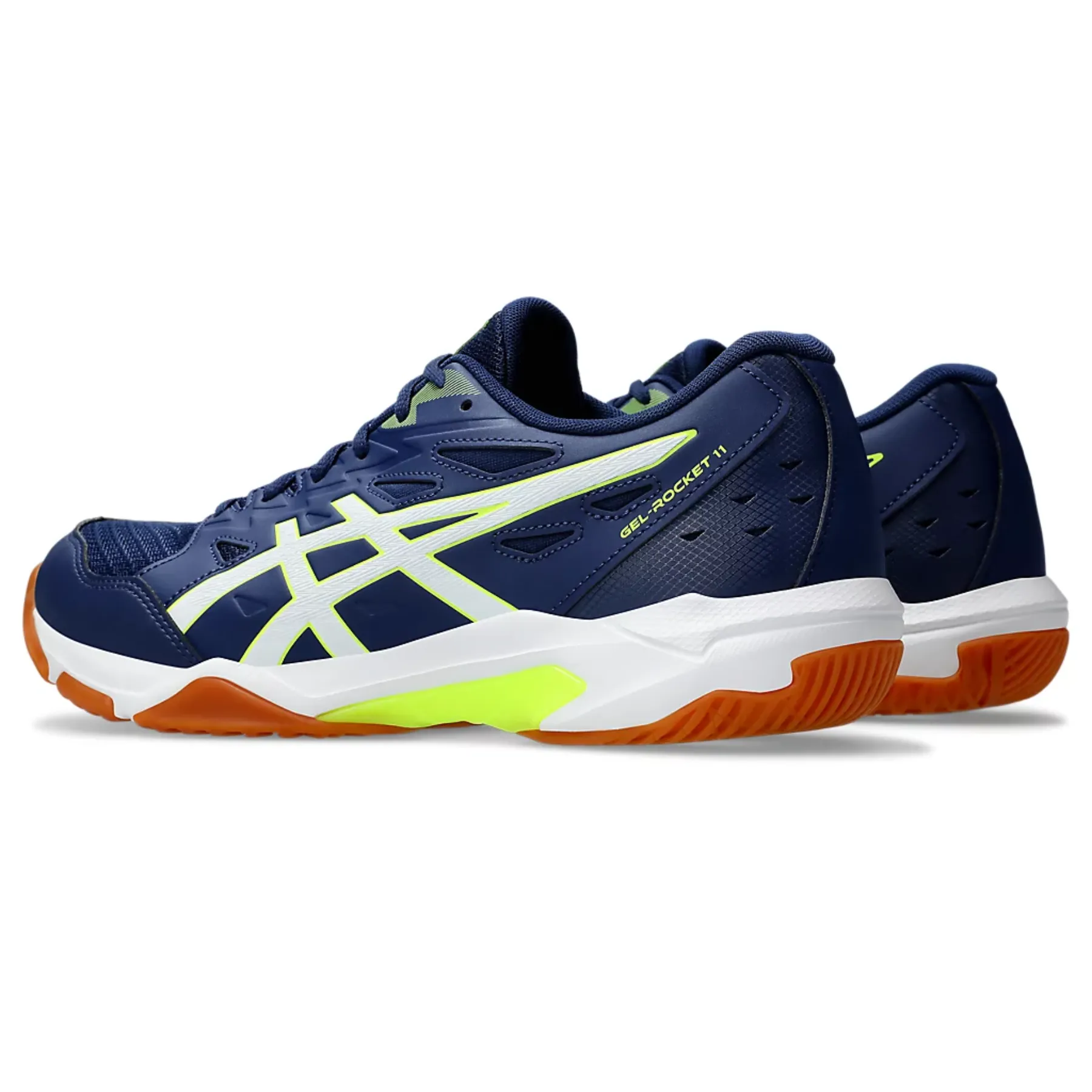 Asics Shoes Gt 1000 13 Asics Gel-Rocket 11 Men Multi Court Shoes - Blue Expanse/Safety Yellow