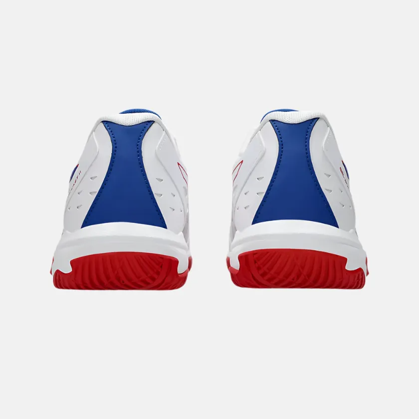 Asics Gel Rocket 11 Men's Badminton Shoes -White/Asics Blue Asics Gel Resolution 9 Tennis Shoes