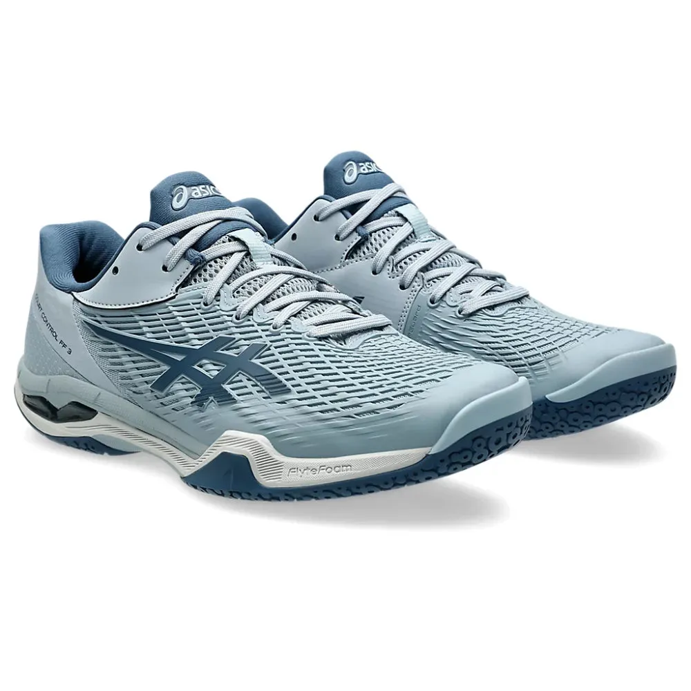 ASICS Men's Court Control FF 3 Badminton Shoe (Dolphin Grey/Vintage Indigo) Asics Gel Kayano 14 Running Shoes