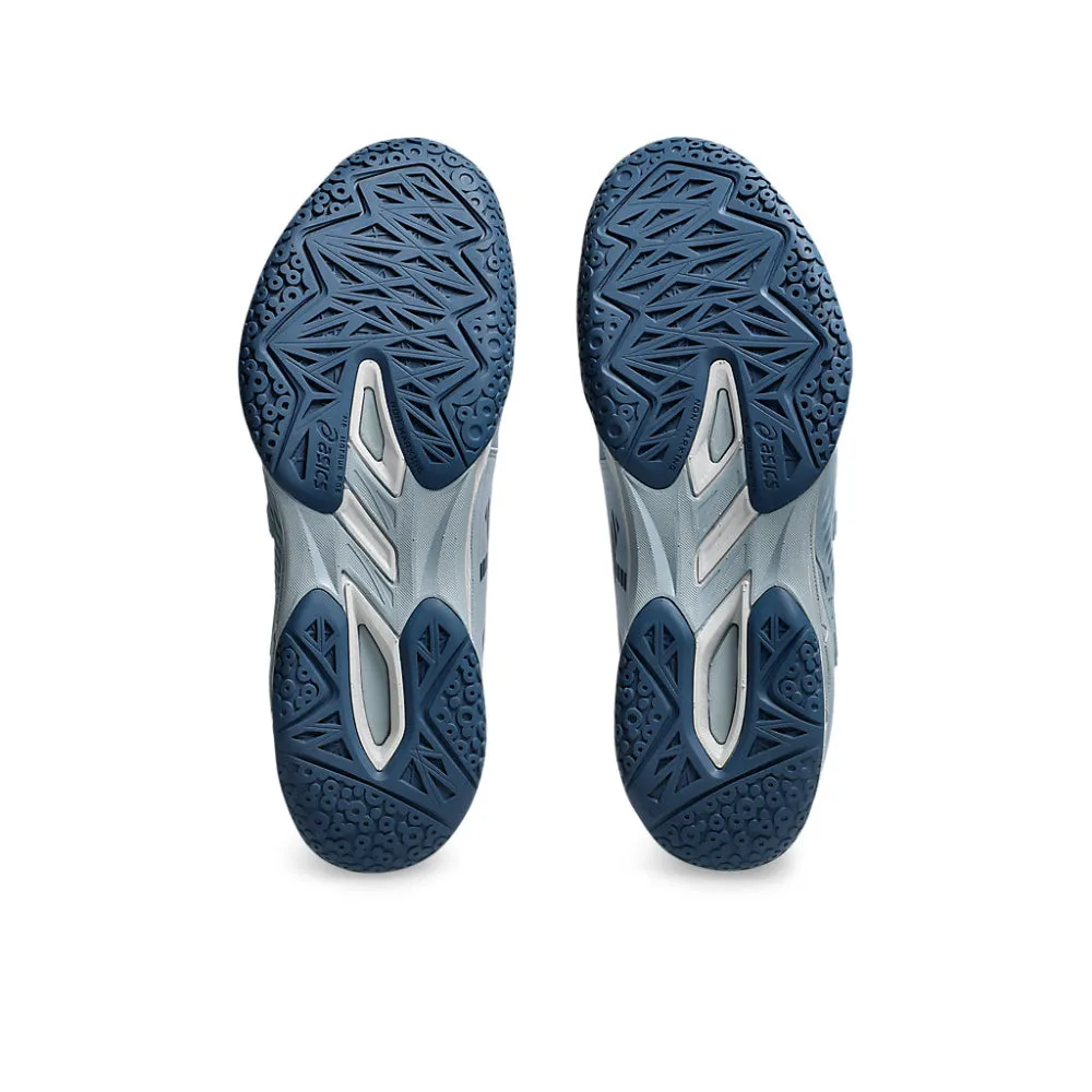 Asics Shoes For Neutral Pronation ASICS Men's Court Control FF 3 Badminton Shoe (Dolphin Grey/Vintage Indigo)