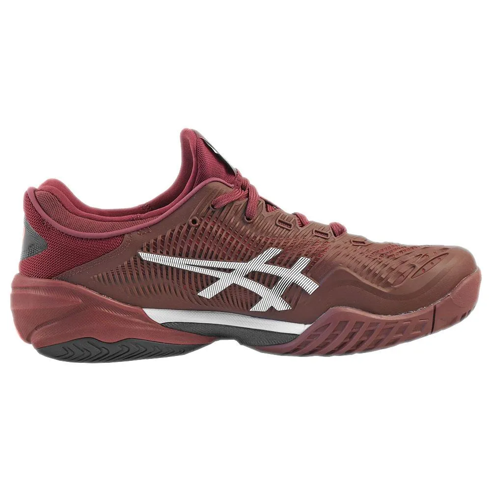 Asics Men's Court FF 3 - Antique Red/White Popular Asics Running Shoes