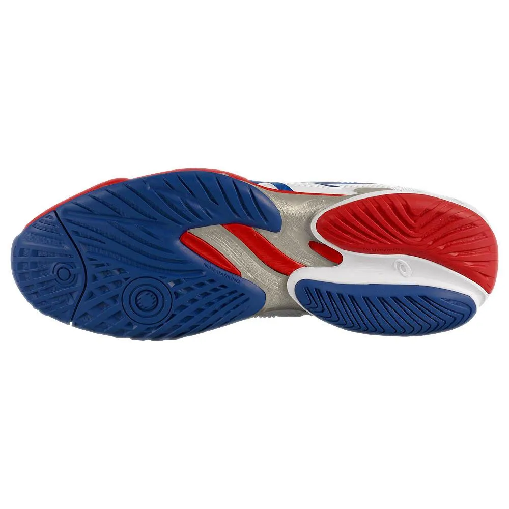 Asics Metaride Shoes Asics Men's Court FF 3 Novak - White/Asics Blue