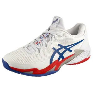 Asics Gel Quantum 180 2 Mx Running Shoes Asics Men's Court FF 3 Novak - White/Asics Blue