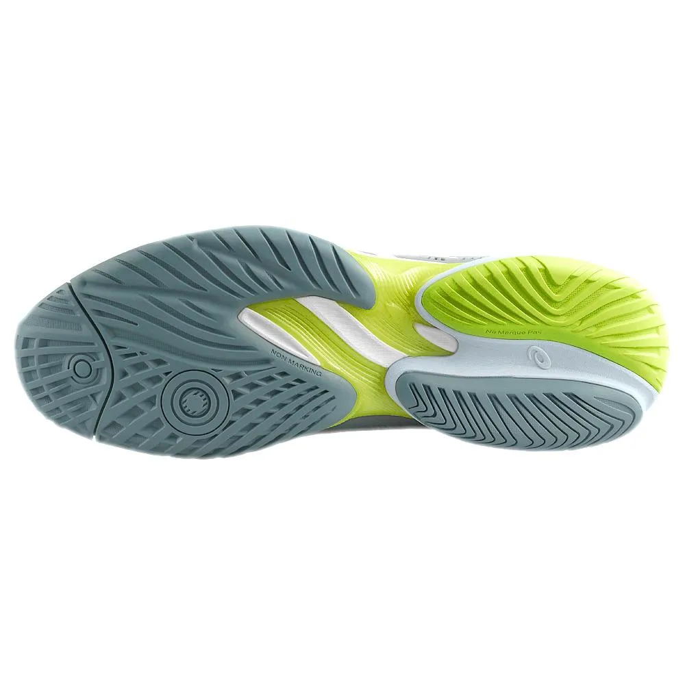 Asics Men's Court FF 3 - Steel Blue/White Best Asics Shoes Strength Training