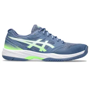 ASICS Men's Gel-Court Hunter 3 Badminton Shoe (Denim Blue/Lime Burst) Asics Spikeless Track Shoes