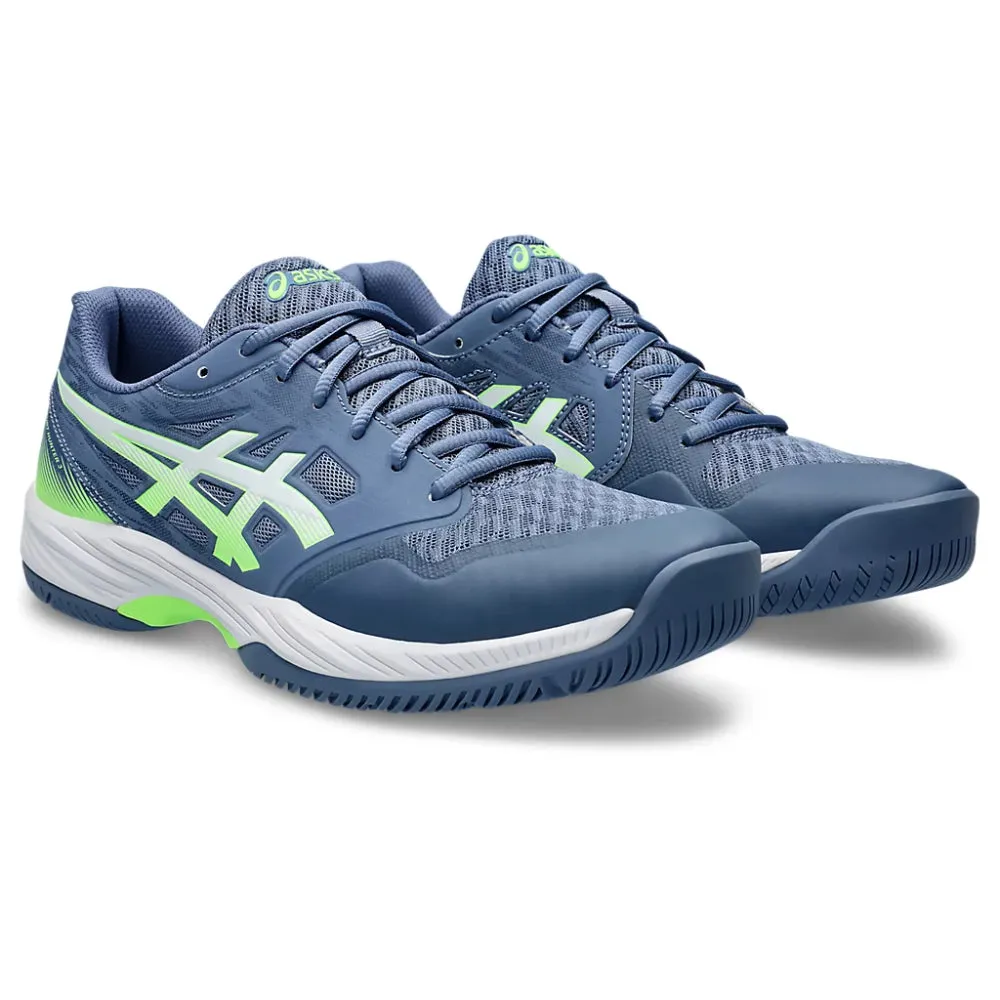 Asic Running Shoes Sale ASICS Men's Gel-Court Hunter 3 Badminton Shoe (Denim Blue/Lime Burst)