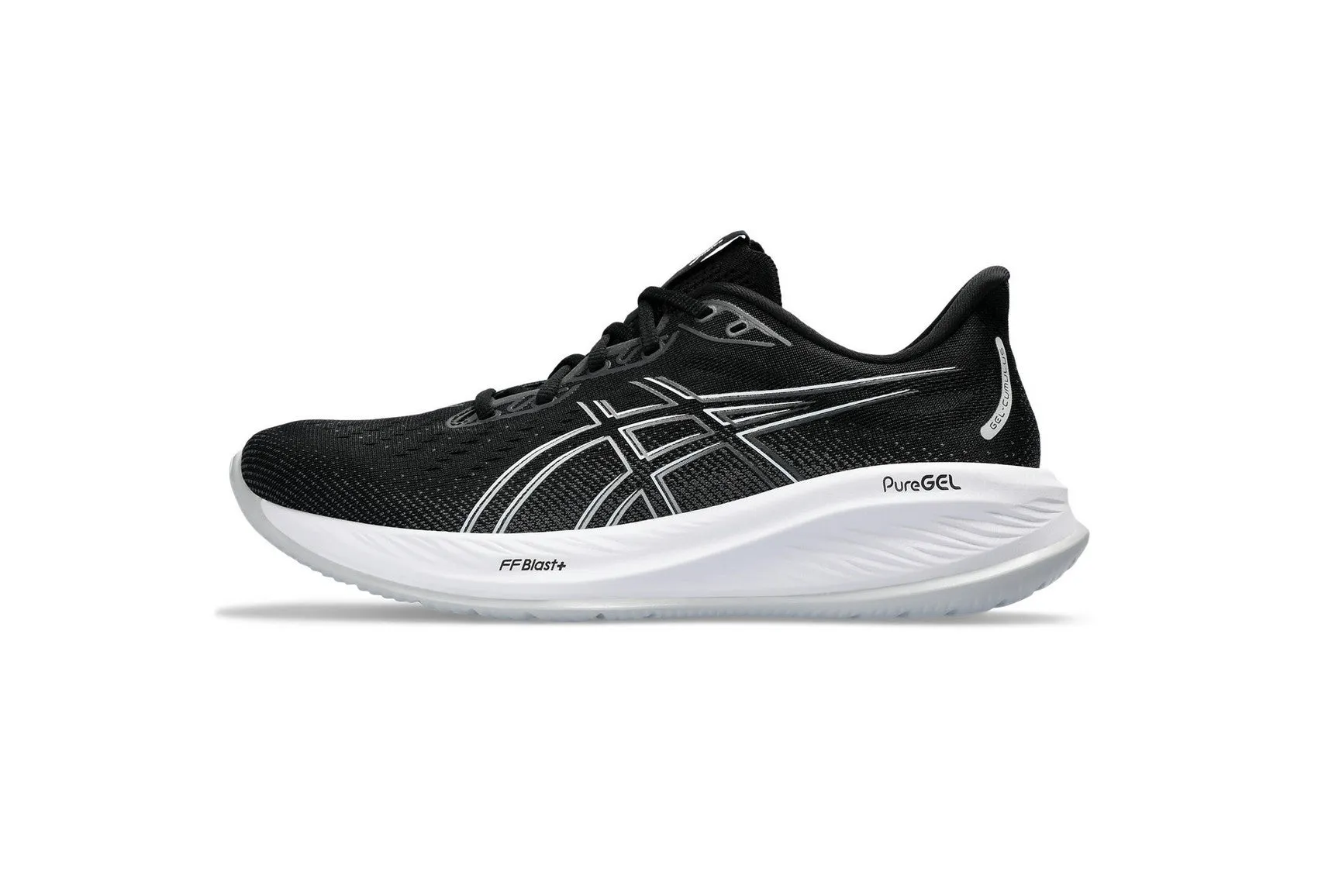 Shoes Like Asics Gel Kayano Asics Men's GEL-CUMULUS 26  Running Shoes in Black/Concrete