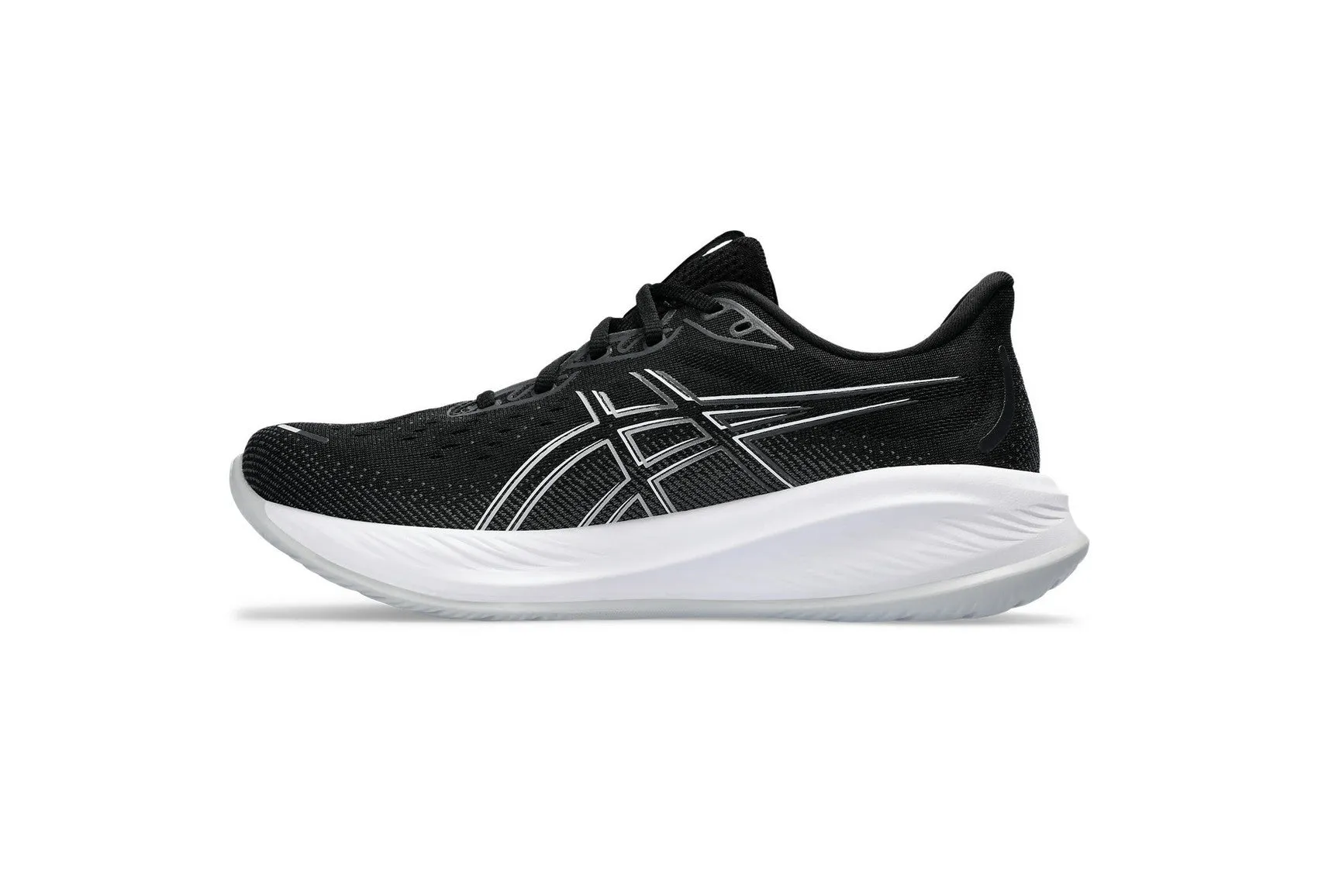 Asics Men's GEL-CUMULUS 26  Running Shoes in Black/Concrete Asics Shoes Gel Nimbus 17