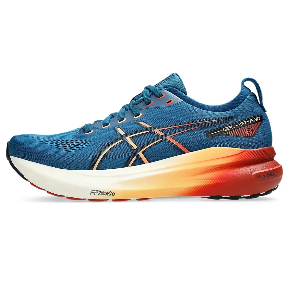 Asics Running Shoes Store Locator ASICS Men's Gel-Kayano 31 Running Shoe (Rich Navy/Spice Latte)