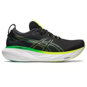 Asics Popular Shoes ASICS Men's Gel-Nimbus 25 Running Shoe (Black/Lime Zest)