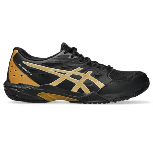 Asics Netburner Netball Shoes ASICS Men's Gel-Rocket 11 Badminton Shoe (Black/Piedmont Grey)