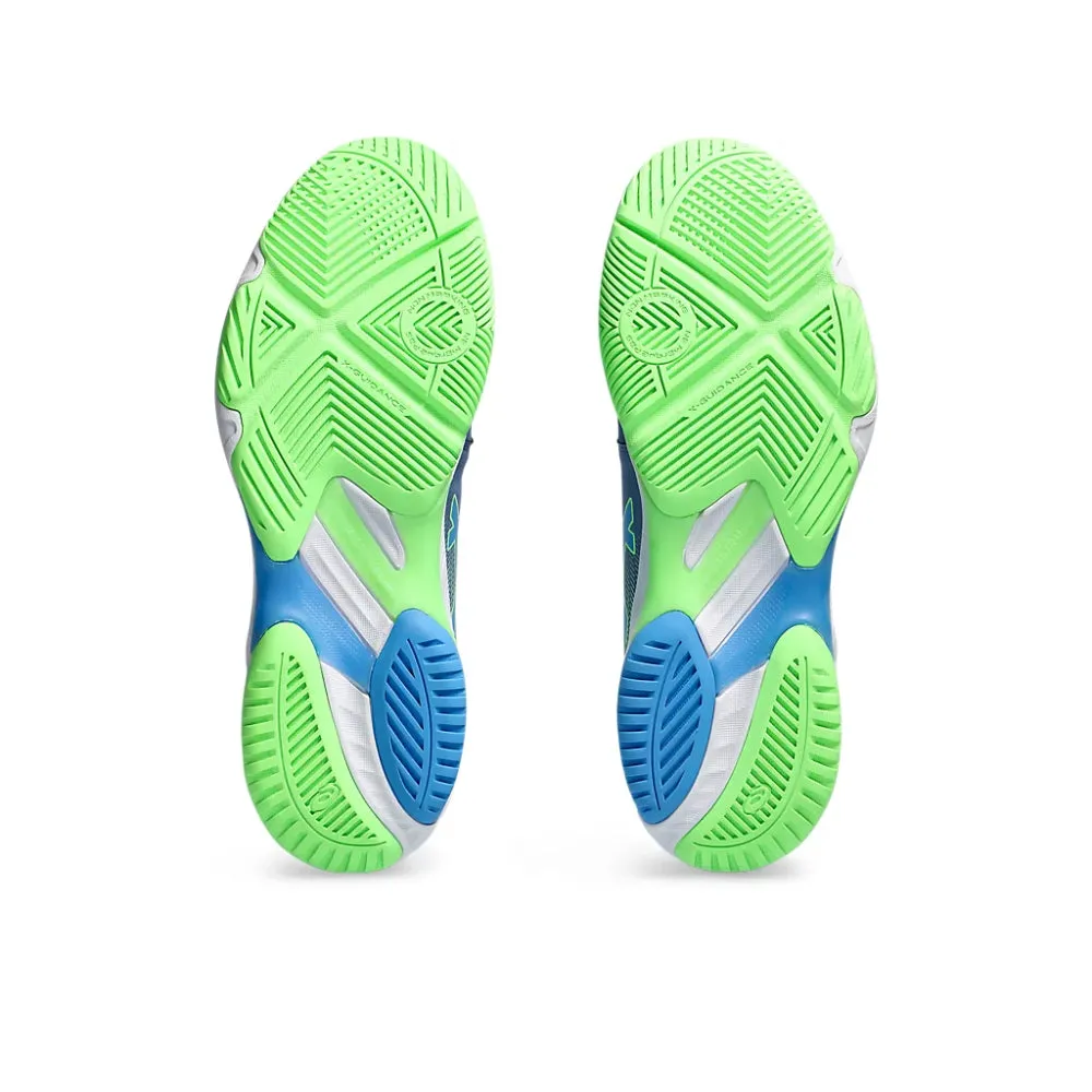 ASICS Men's Netburner Ballistic FF3 Badminton Shoe (Denim Blue/Waterscape) Asics Running Shoes Gel 1130