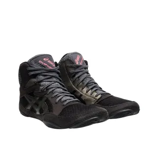 Asics Mens SnapDown 3 Wrestling Shoes US 10.5 M EU 43.5 Black Gunmetal NIB Asics Shoes Slip On