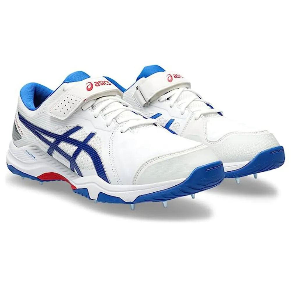 Tennis Shoes Asics Gel Resolution 7 ASICS Men's Speed Menace FF Cricket Shoe (White/Tuna Blue)