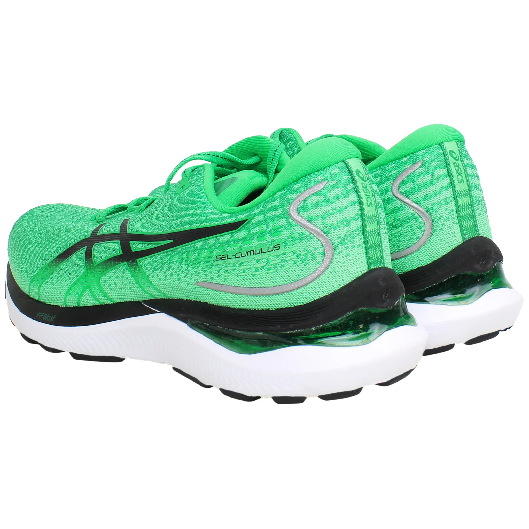 Asics Shoes Gel Kayano 22 Asics Gel-Cumulus 24 Mens Green Running Shoes