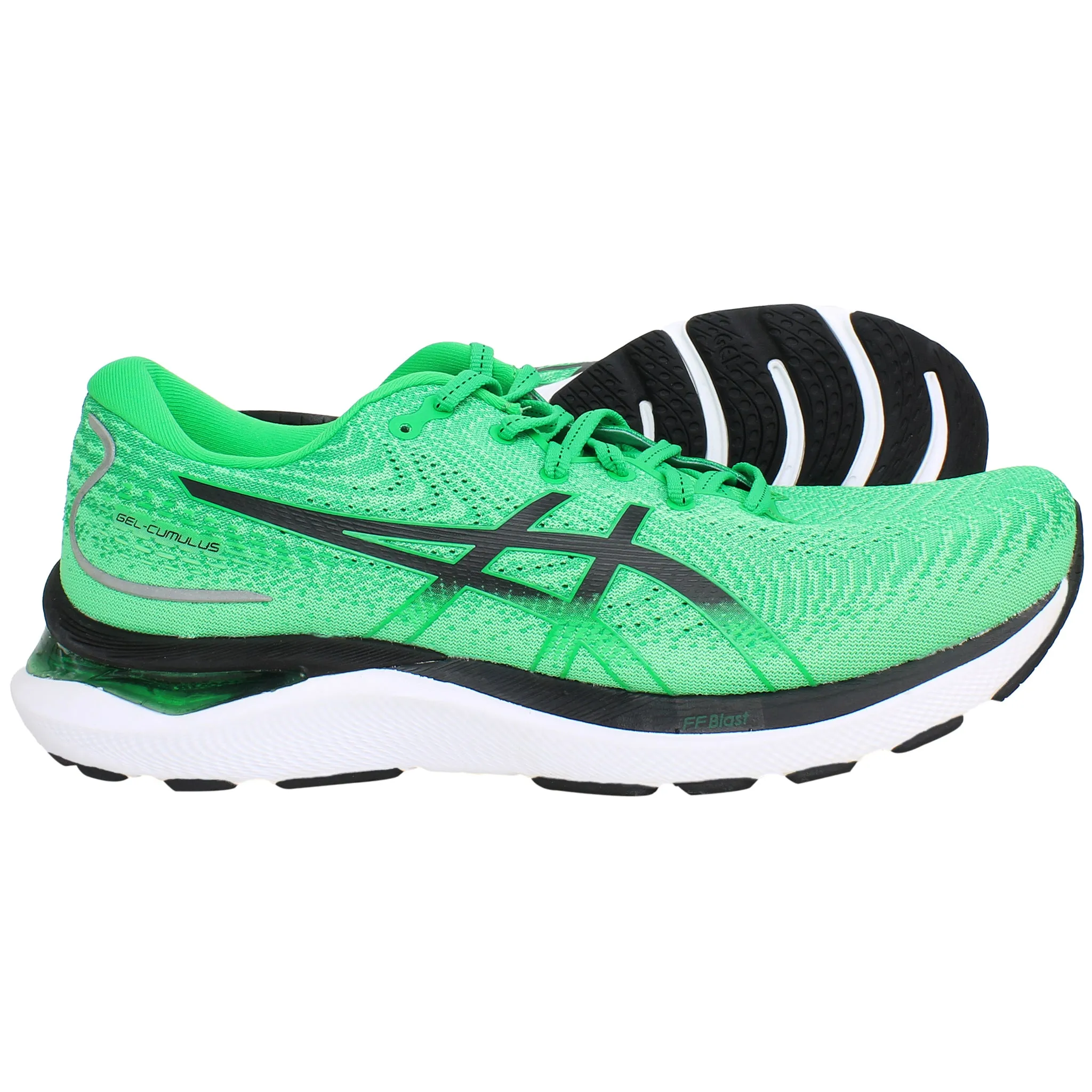Asics Gel Flux 4 Running Shoes Asics Gel-Cumulus 24 Mens Green Running Shoes
