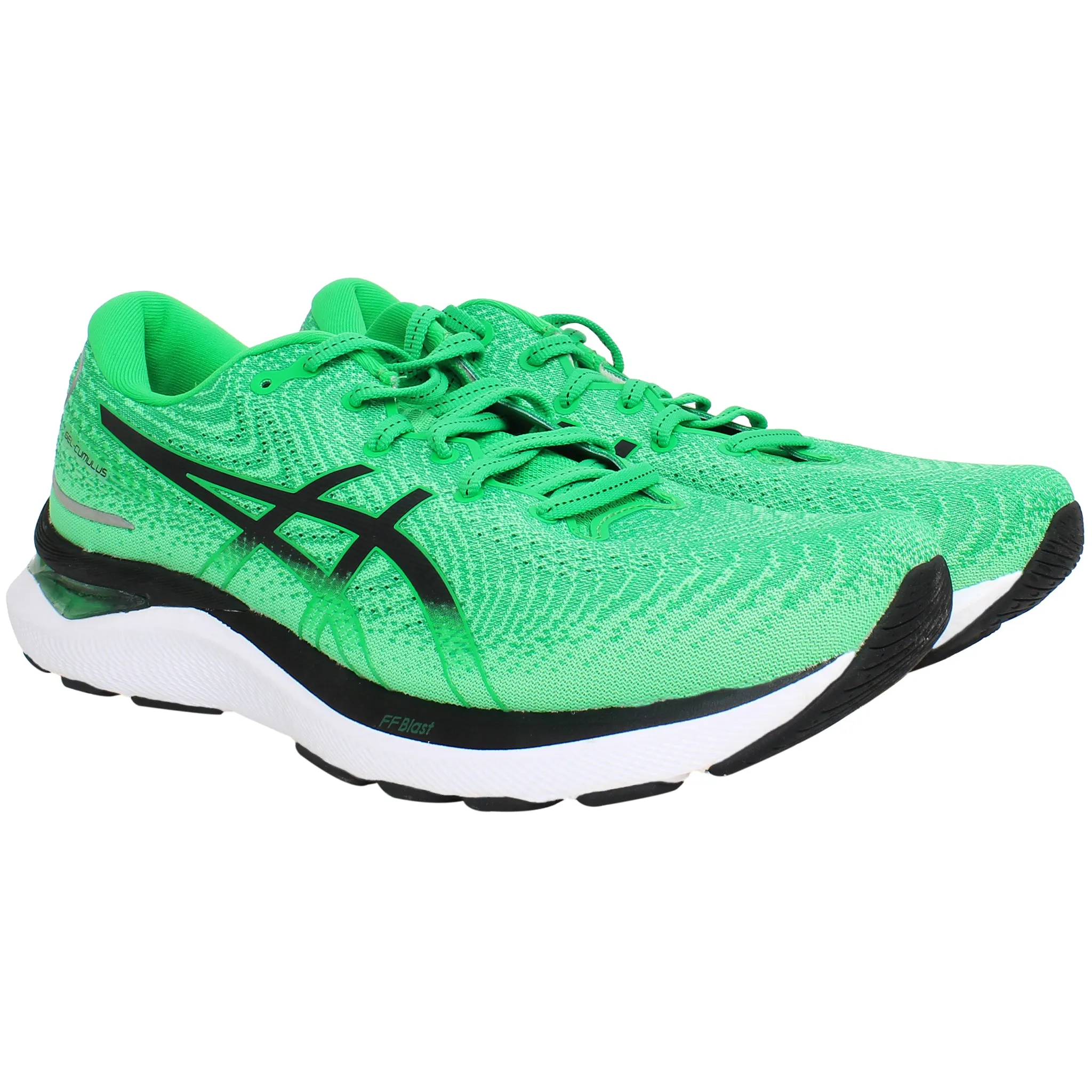 Asics Gel-Cumulus 24 Mens Green Running Shoes Best Asics Waterproof Shoes