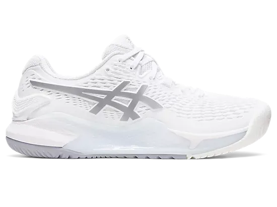 Asics Gel Resolution 9 (White/Pure Silver) Best Asics Casual Shoes