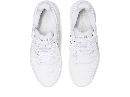 Asics Gel Resolution 9 (White/Pure Silver) Asics Chart Pronation